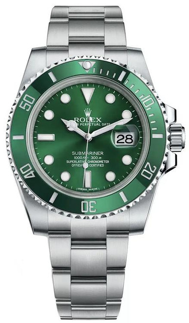 Rolex New Submariner Green Hulk 116610LV NOS