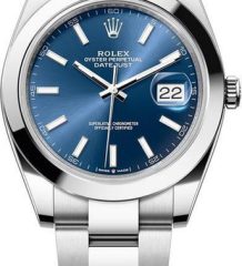 Rolex 41mm Datejust Stainless Steel 126300 Blue Index Rolex 41mm Datejust Stainless Steel 126300 Blue Index