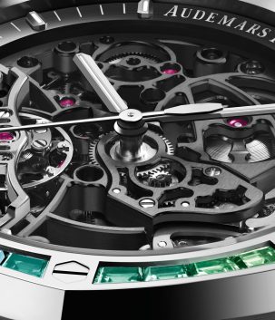 Royal Oak Frosted Gold Double Balance Wheel Openworked