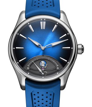 Pioneer Retrograde Seconds Midnight Blue
