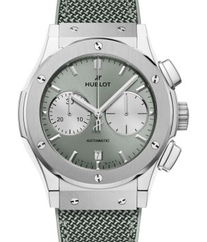 Classic Fusion Chronograph Titanium Sage Green