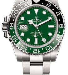 Rolex GMT-Master II White Gold Green Dial 126729 VTNR