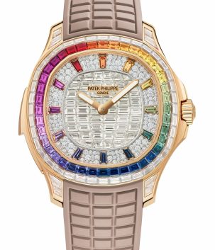 Aquanaut Luce Rainbow Minute Repeater Haute Joaillerie